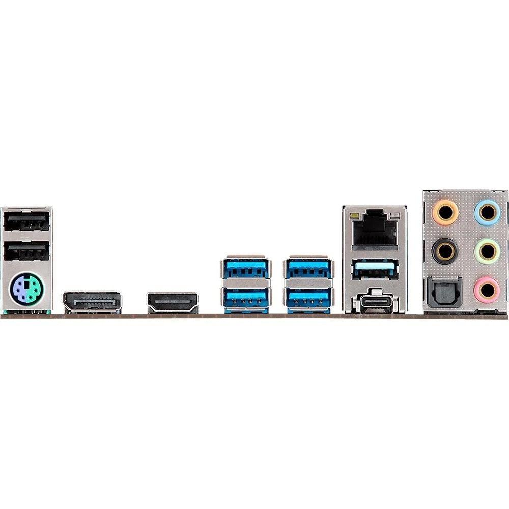 Placa Mãe Asrock AM4 B450M Steel Legend MATX, DDR4, M.2, USB-A/c 3.2, LAN Gigabit, HDMI/DP