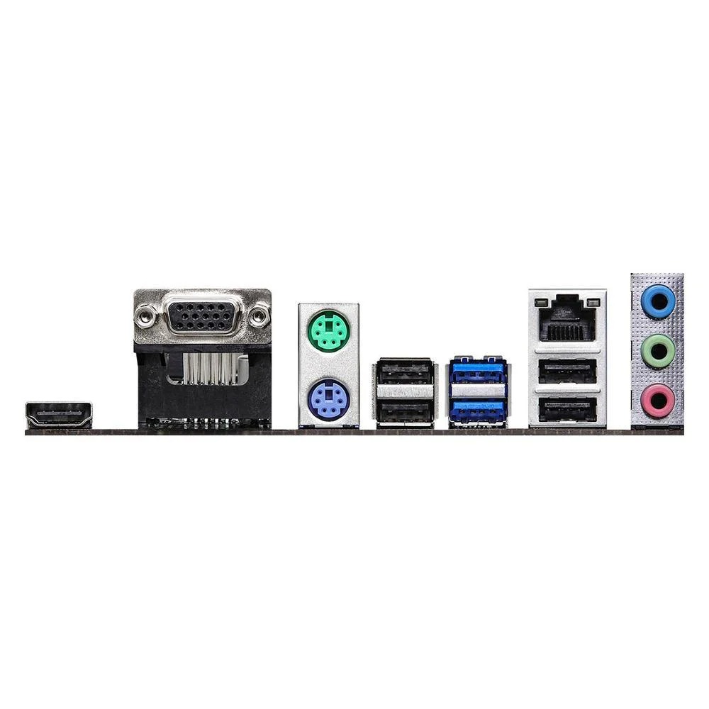 Placa Mãe Asrock LGA1200 H510M-HVS R2.0 MATX, DDR4, M.2, LAN Gigabit, HDMI/VGA, 10/11 Ger