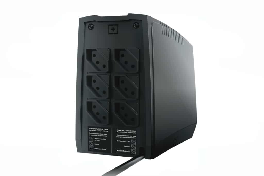 Nobreak 800VA UPS Compact Xpro Design Ent.bivolt Sai. 127V - TS Shara
