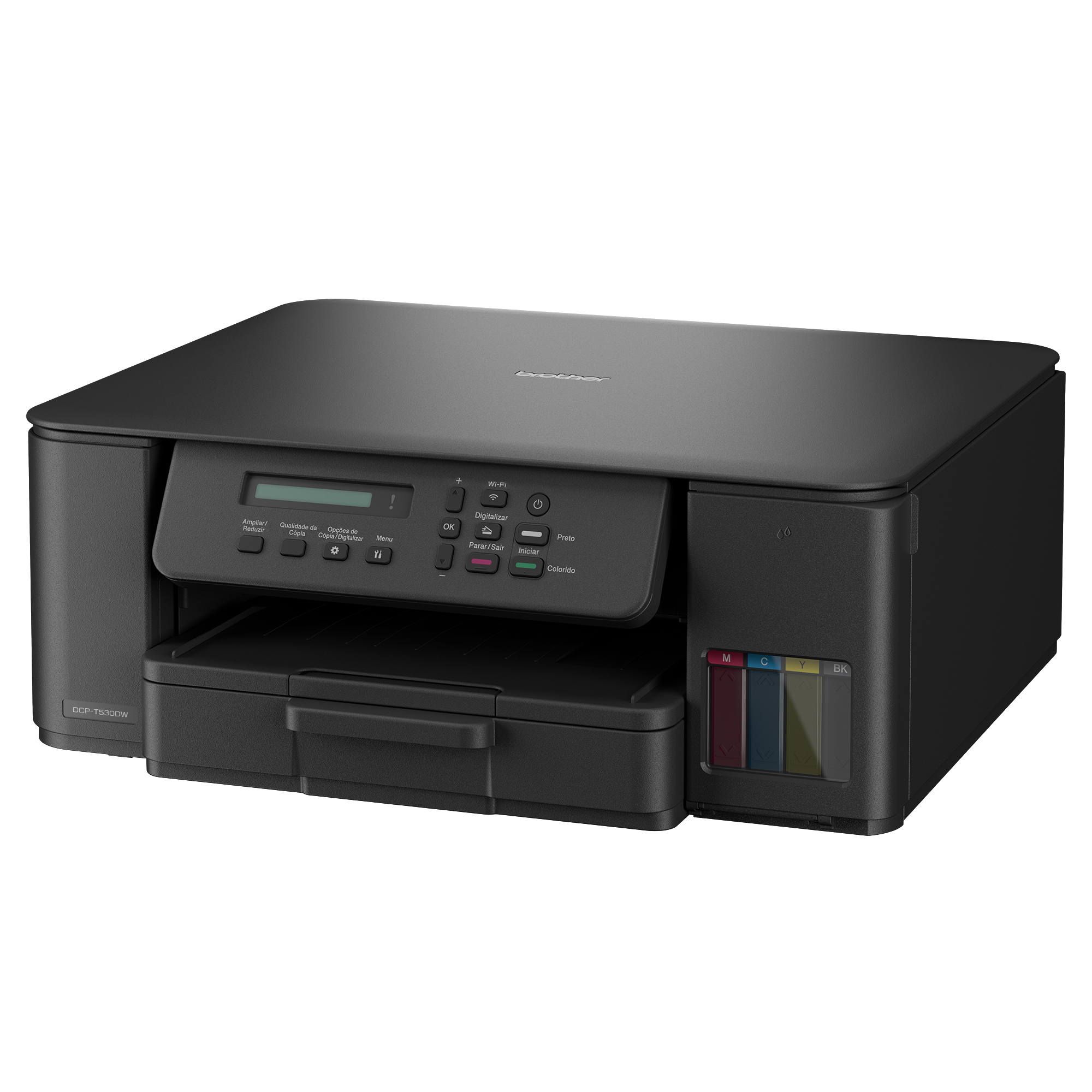 Impressora Multifuncional Tanque de Tinta Color Duplex DCPT530DW Brother Wi-Fi Bivolt