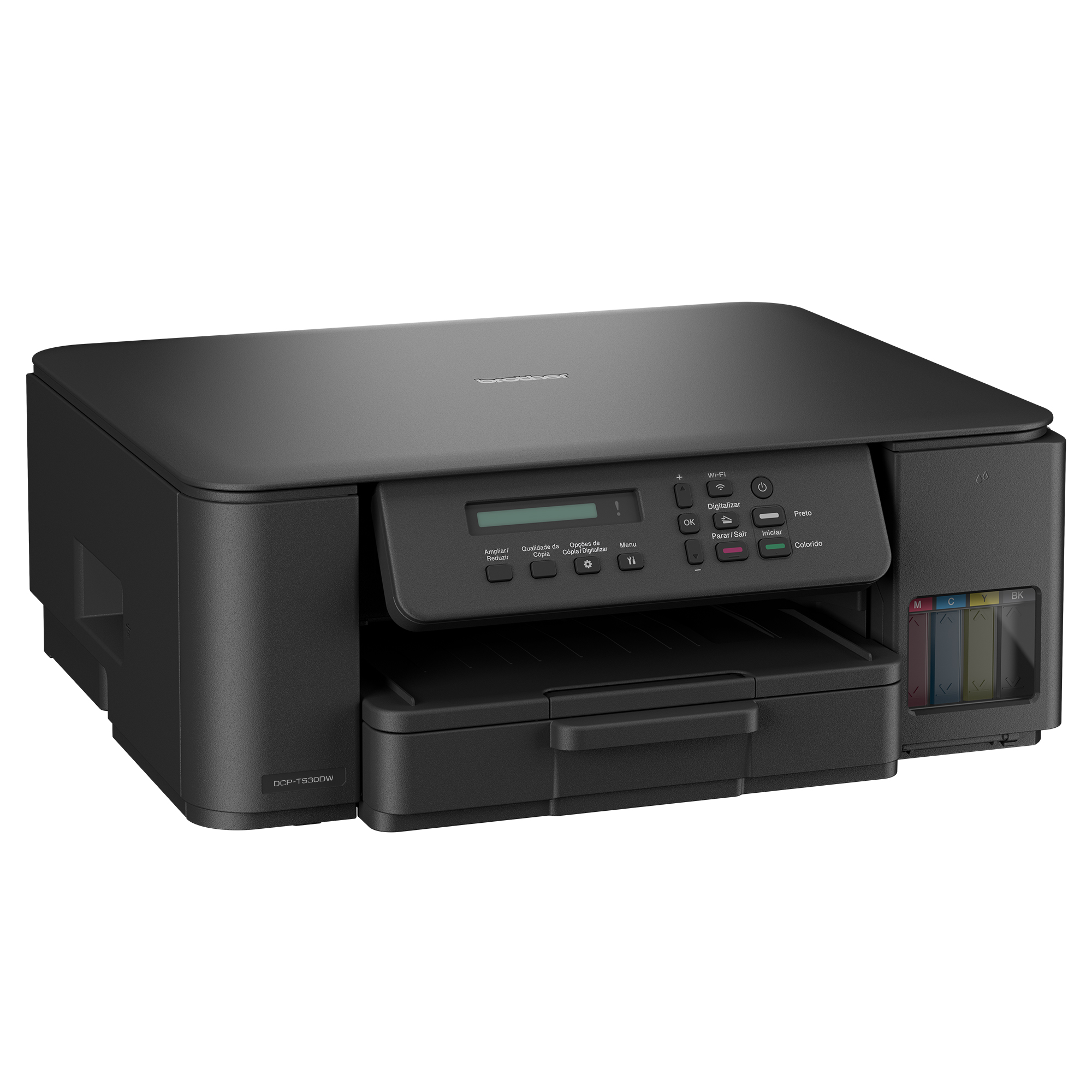 Impressora Multifuncional Tanque de Tinta Color Duplex DCPT530DW Brother Wi-Fi Bivolt