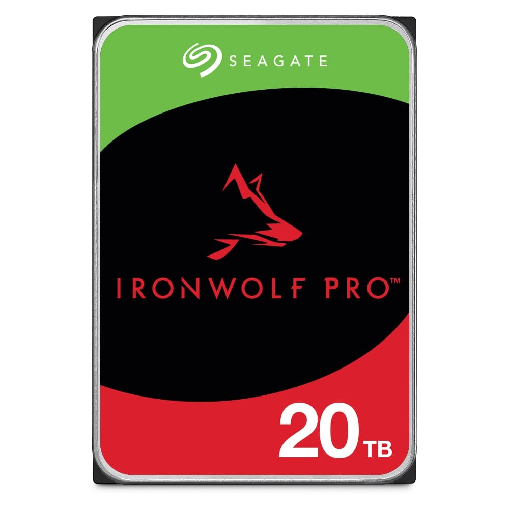 Hard Disk SATA III 20TB Seagate Ironwolf Pro 7200RPM 256MB 3,5" NAS