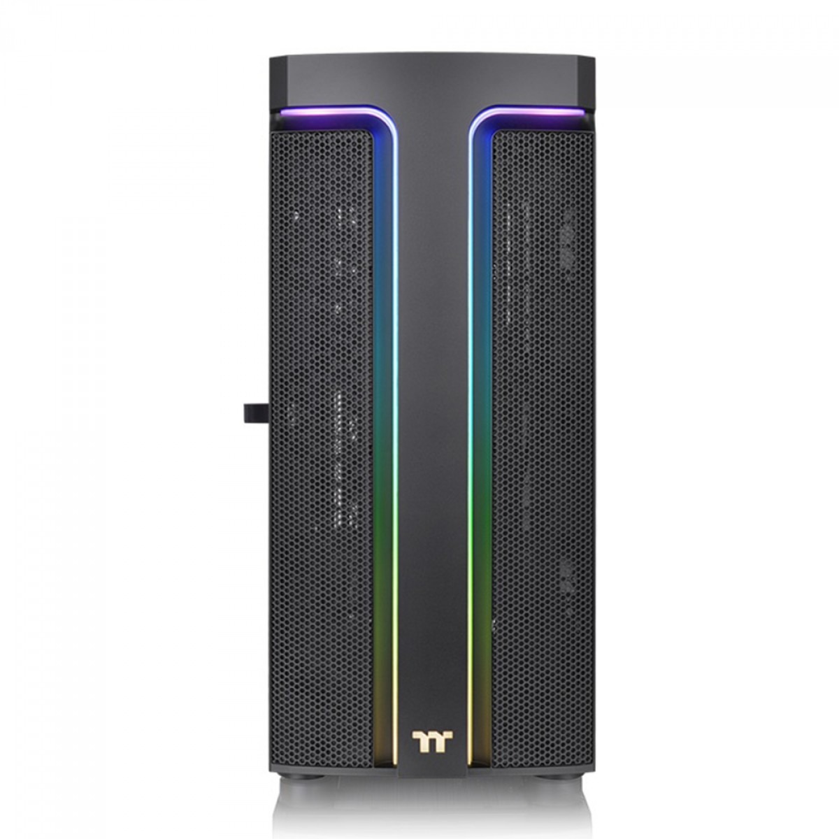 Gabinete Gamer Thermaltake H590 Tg, ARGB, Mid-Tower, Vidro Temperado, e-ATX, sem Fonte, com 2 Fans