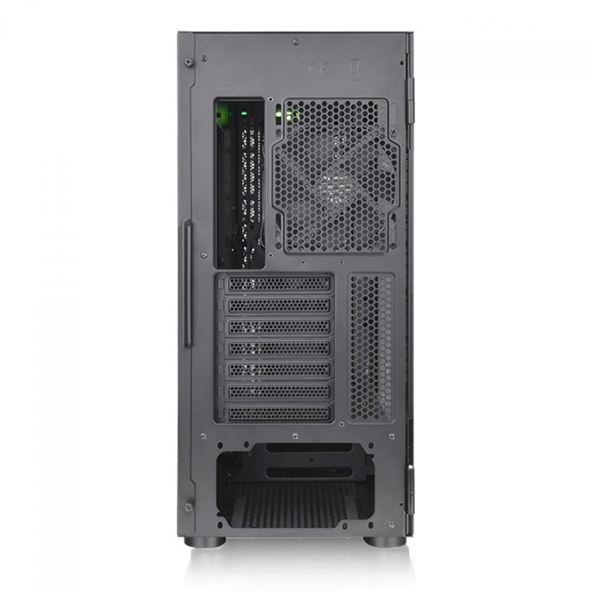 Gabinete Gamer Thermaltake H590 Tg, ARGB, Mid-Tower, Vidro Temperado, e-ATX, sem Fonte, com 2 Fans