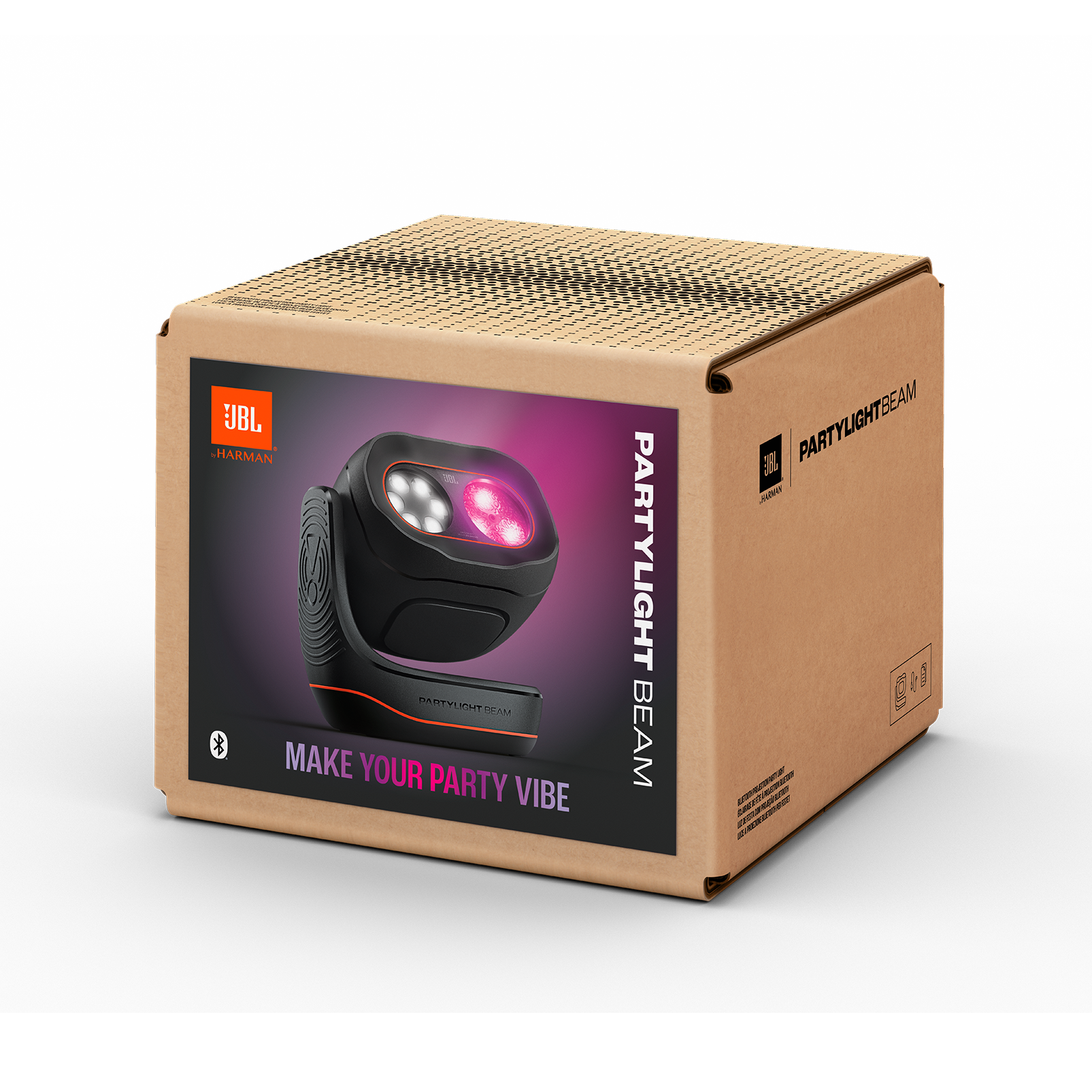 Projetor de Luzes JBL Partylight Beam, Show de Luzes, Bluetoth 5.3, Preto - Jblplbeambrjbl