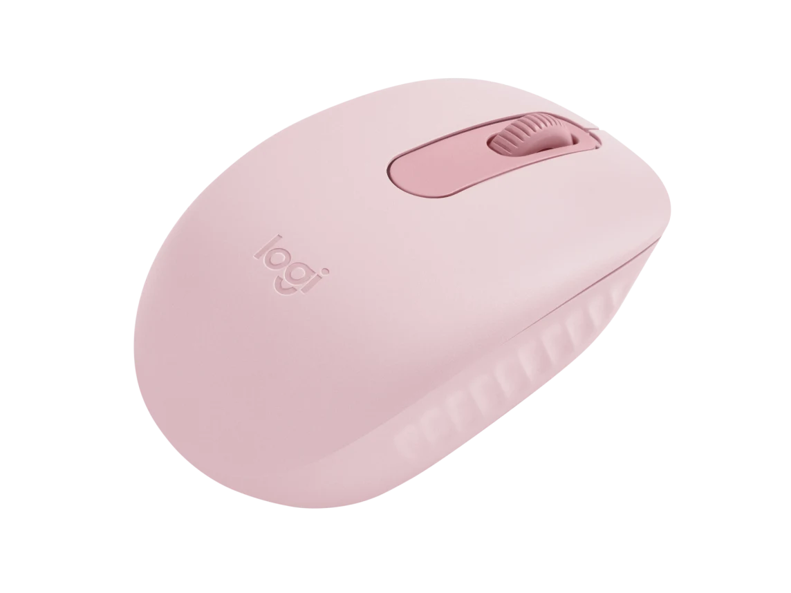 Mouse sem Fio Logitech M196, Bluetooth, Design Ambidestro, Compacto, Rosa