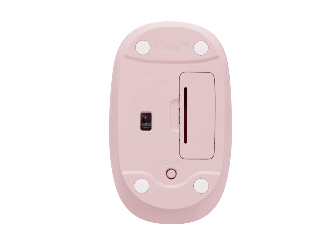 Mouse sem Fio Logitech M196, Bluetooth, Design Ambidestro, Compacto, Rosa