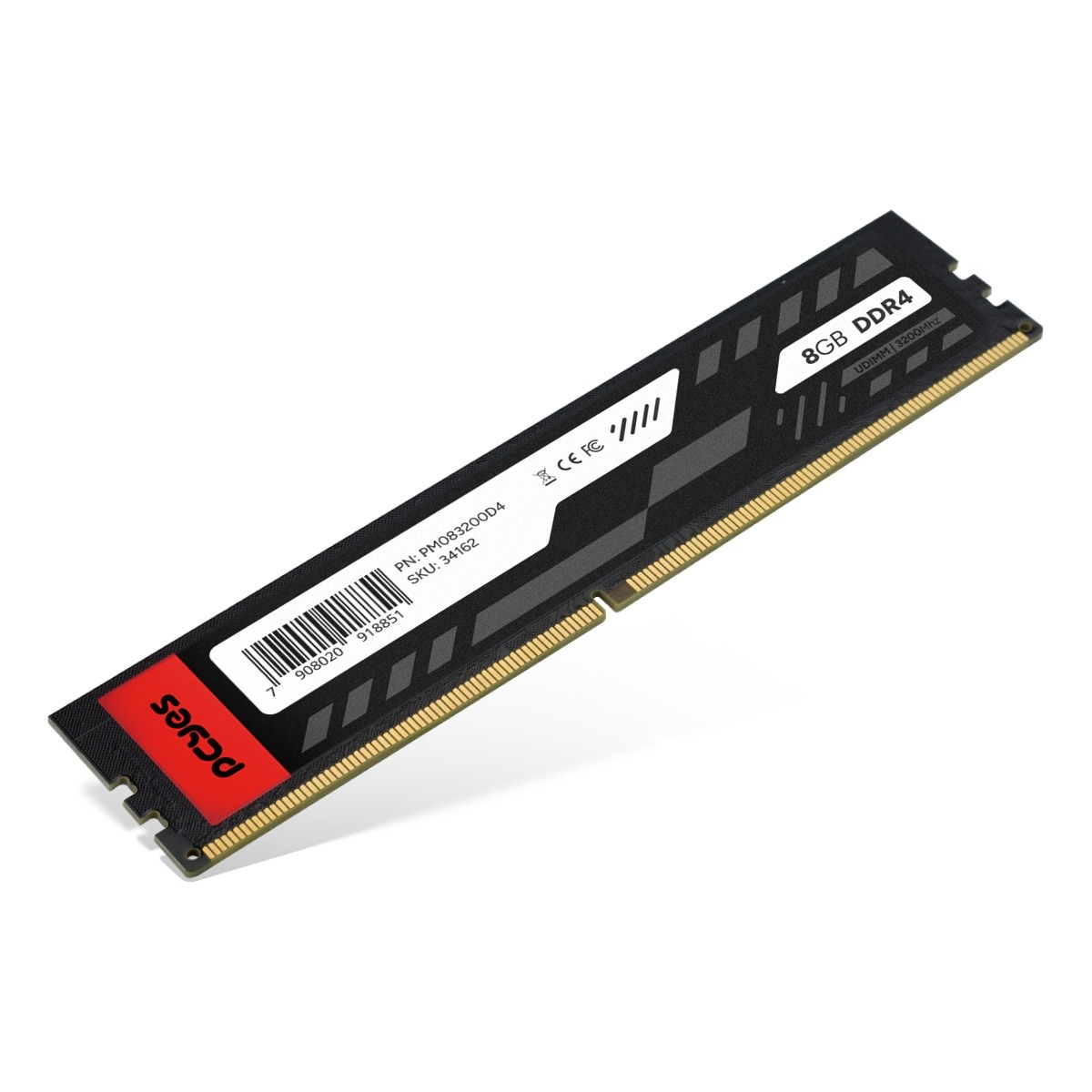 Memória 8GB DDR4 3200MHz CL16 para Desktop - PCYes