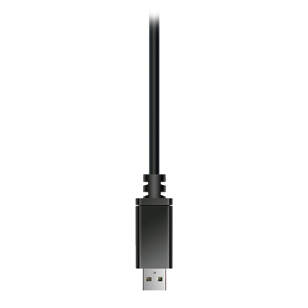Fone de Ouvido com Microfone USB PH-340BK Preto C3Tech