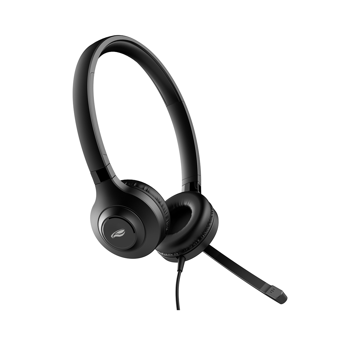 Fone de Ouvido com Microfone USB PH-360BK Preto C3Tech