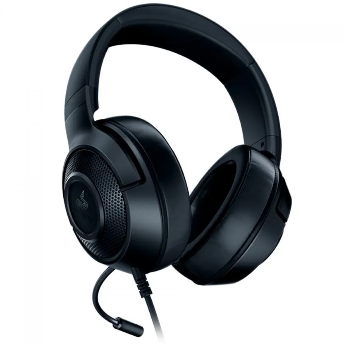 Headset Gamer Razer Kraken x Lite, Surround 7.1, Drives de 40mm, 3.5mm, Preto