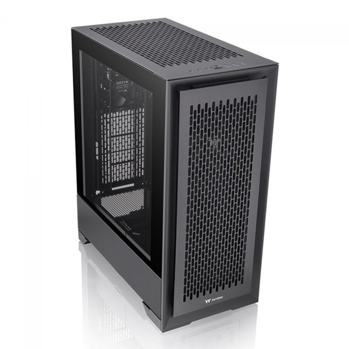 Gabinete Gamer ATX Thermaltake Cte T500 Air, Full-Tower, Vidro Temperado e-ATX, sem Fonte, com 3 Fans