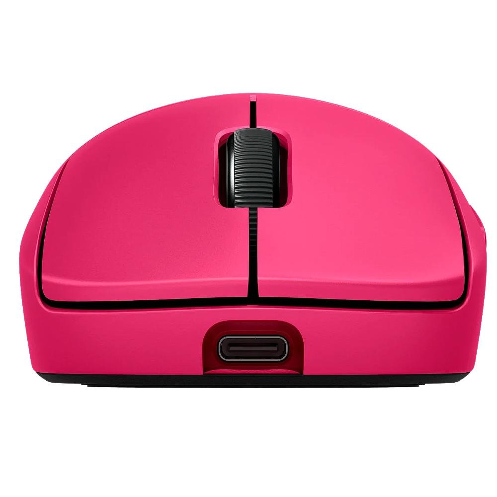 Mouse Gamer sem Fio Logitech G Pro 2 Lightspeed,rgb Lightsync,ambidestro, DPI 32K, Rosa Magenta