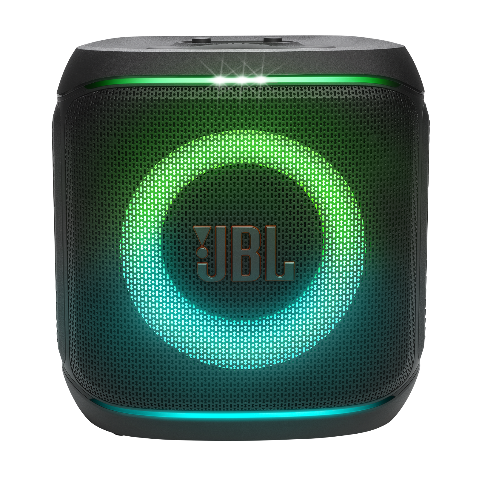 Caixa de Som JBL Partybox Encore 2, com 2 Microfones, 100W, Bluetooth 5.4, IPX4, JBLPBENCORE22MICBR