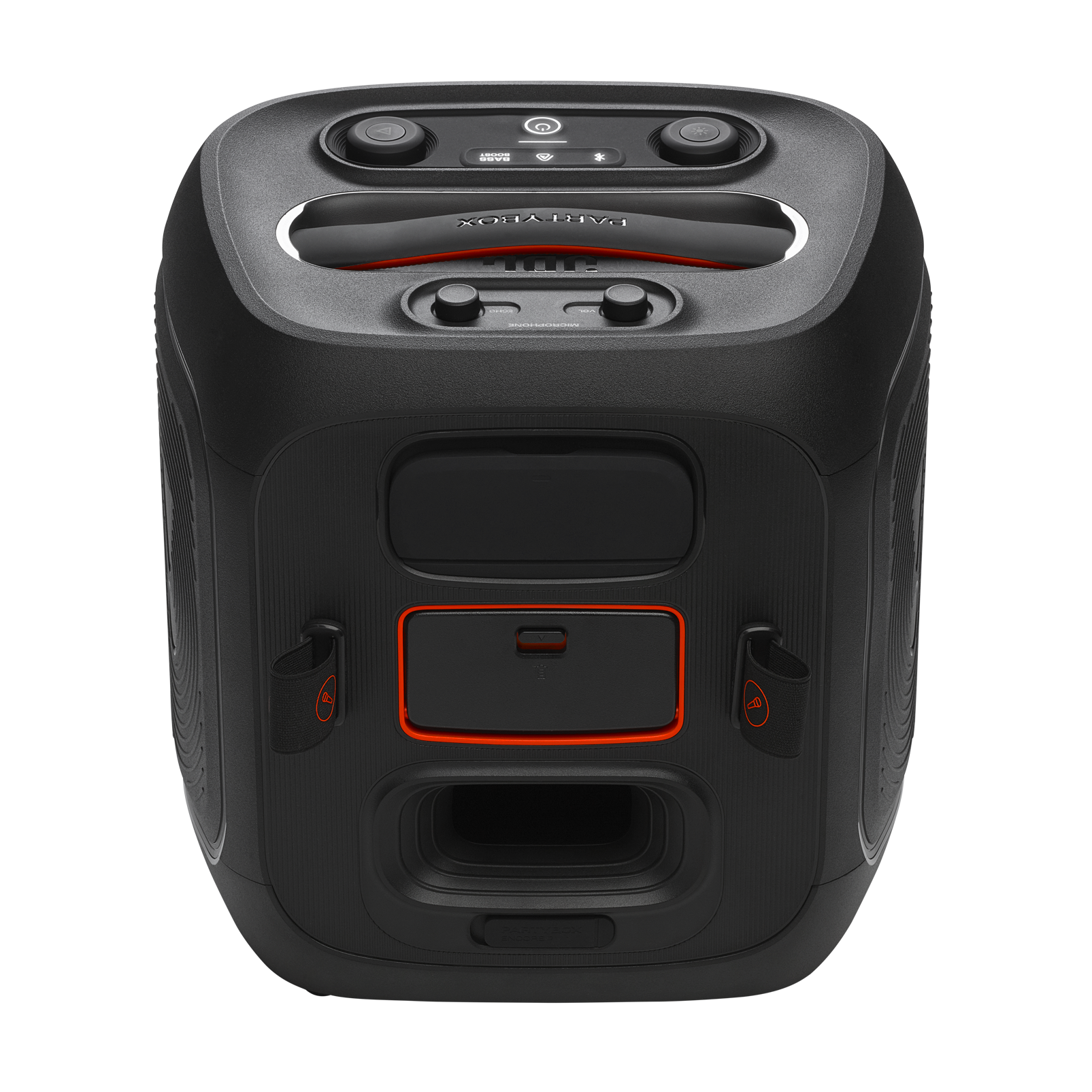 Caixa de Som JBL Partybox Encore 2, com 2 Microfones, 100W, Bluetooth 5.4, IPX4, JBLPBENCORE22MICBR