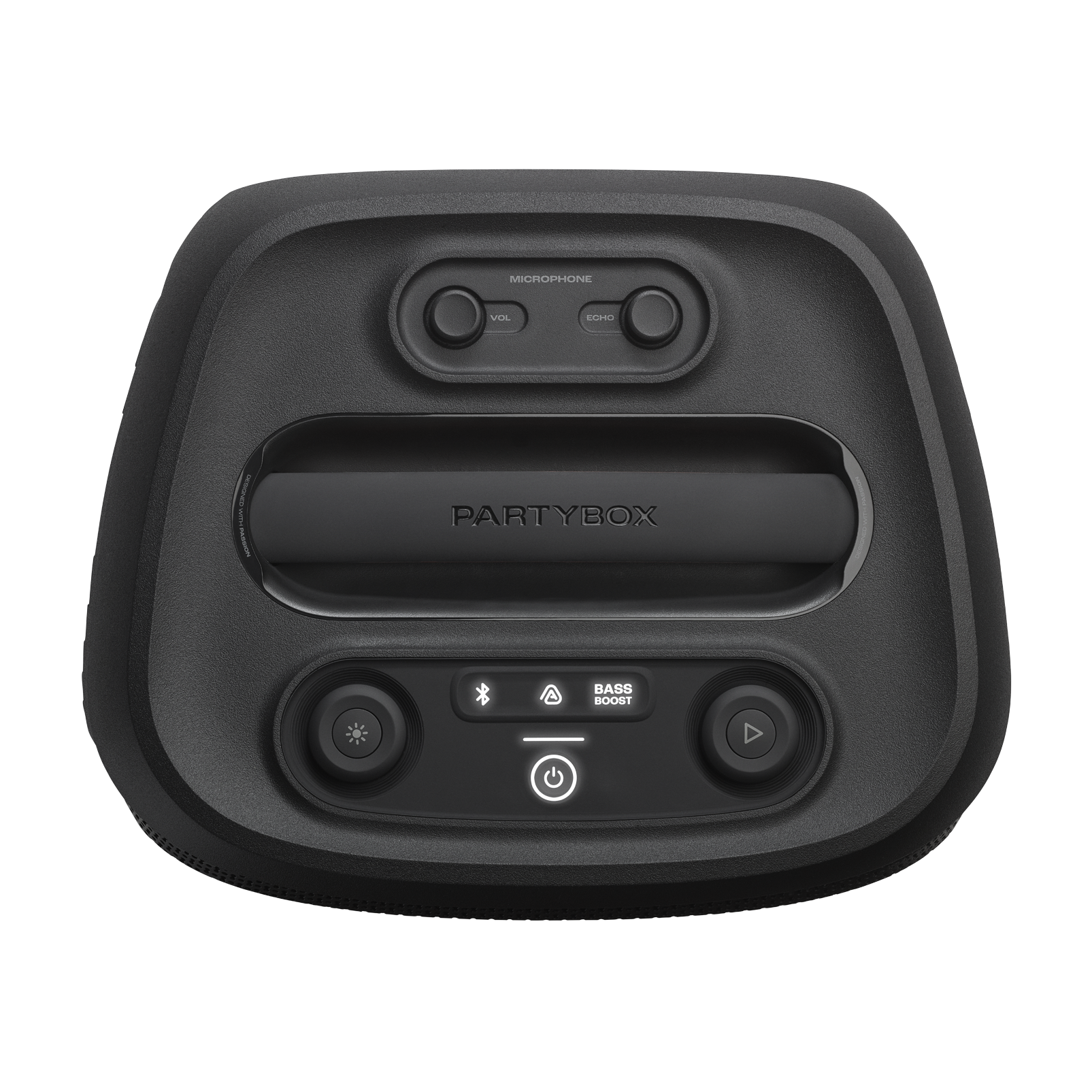 Caixa de Som JBL Partybox Encore 2, com 2 Microfones, 100W, Bluetooth 5.4, IPX4, JBLPBENCORE22MICBR