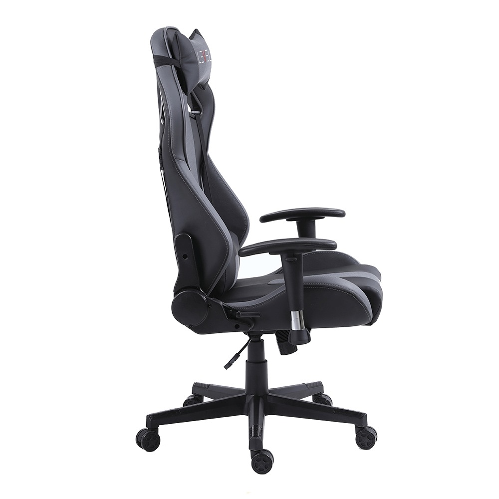 Cadeira Gamer Level LV-C02BN - Preto/Cinza