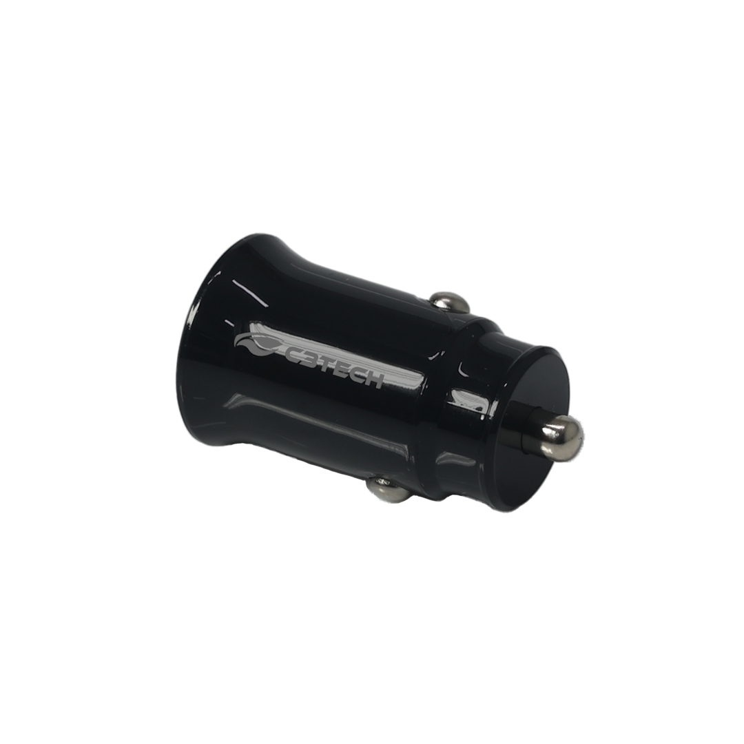 Carregador Veicular com 2 USB 2A UCV-20BK - C3 Tech