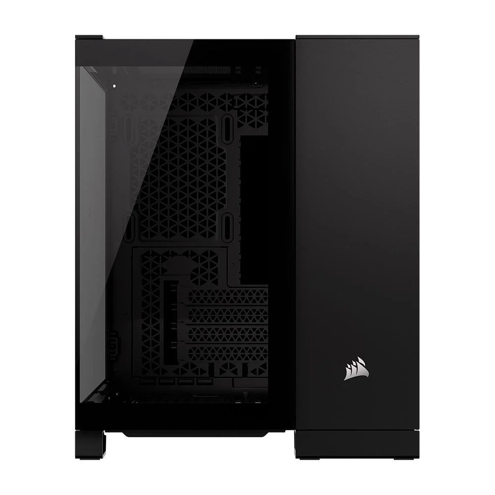 Gabinete Gamer Corsair 2500x M-ATX, Mini-Tower, Vidro Temperado, sem Fans sem Fonte - Preto