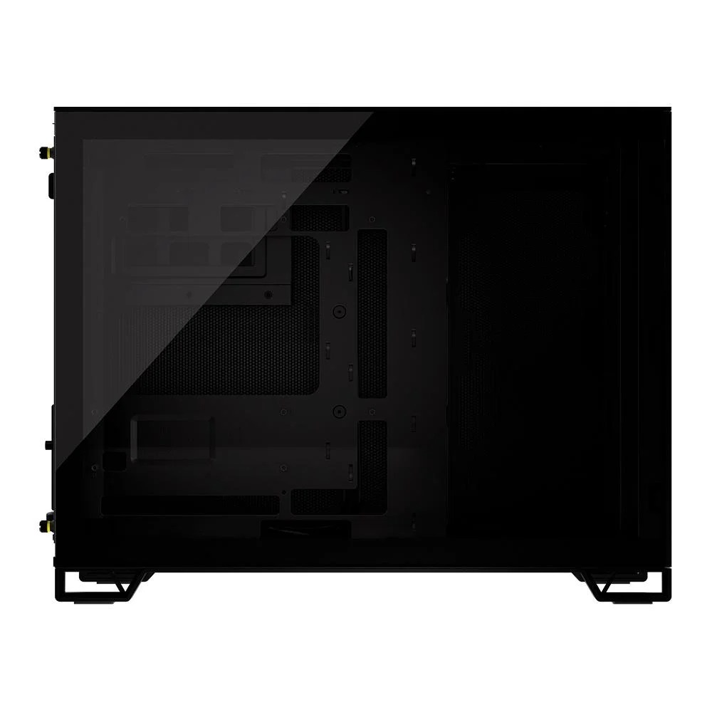 Gabinete Gamer Corsair 2500D Air Flow M-ATX, Mini-Tower, Vidro Temperado, sem Fans sem Fonte - Preto