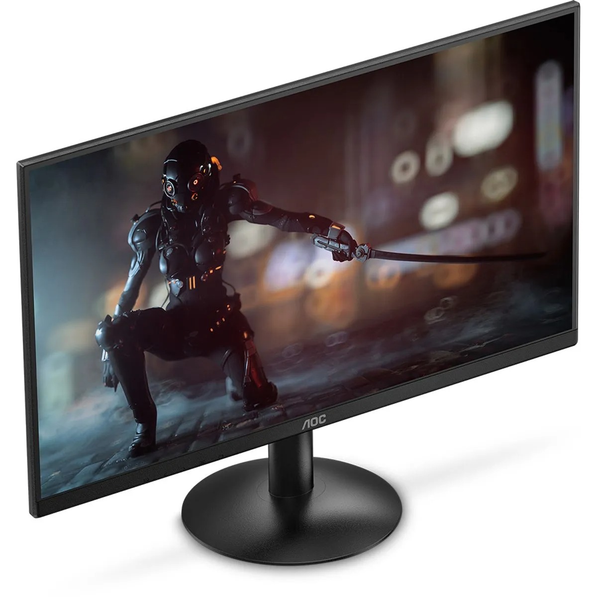 Monitor LED AOC 21,5" Full HD 120Hz 1ms IPS HDMI/VGA VESA - Preto