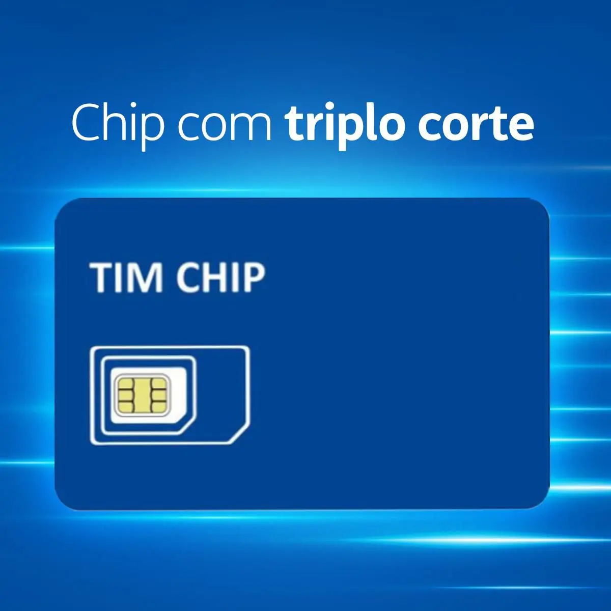Chip de Celular 5G, Tim Pré Pago com Recarga