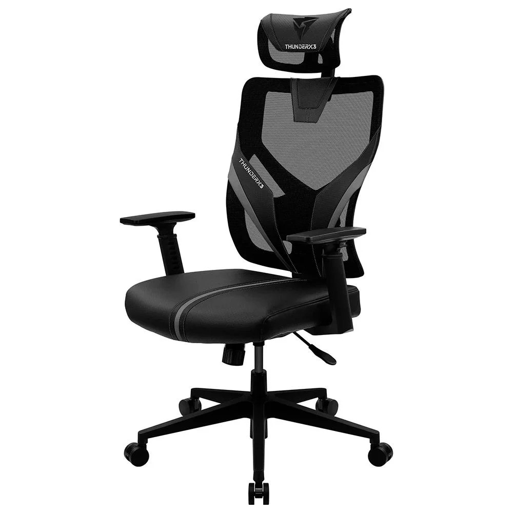 Cadeira de Escritório Ergonômica THUNDERX3 YAMA1 - Preta