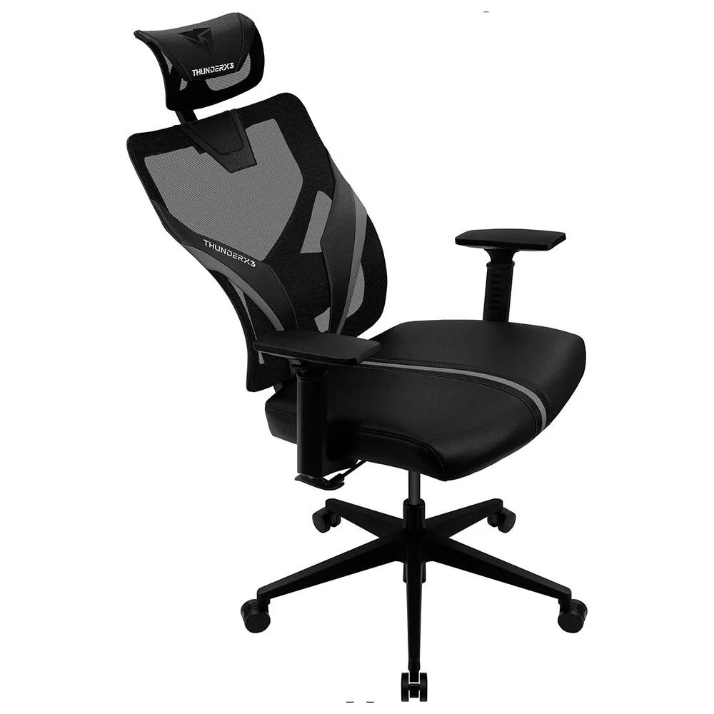Cadeira de Escritório Ergonômica THUNDERX3 YAMA1 - Preta