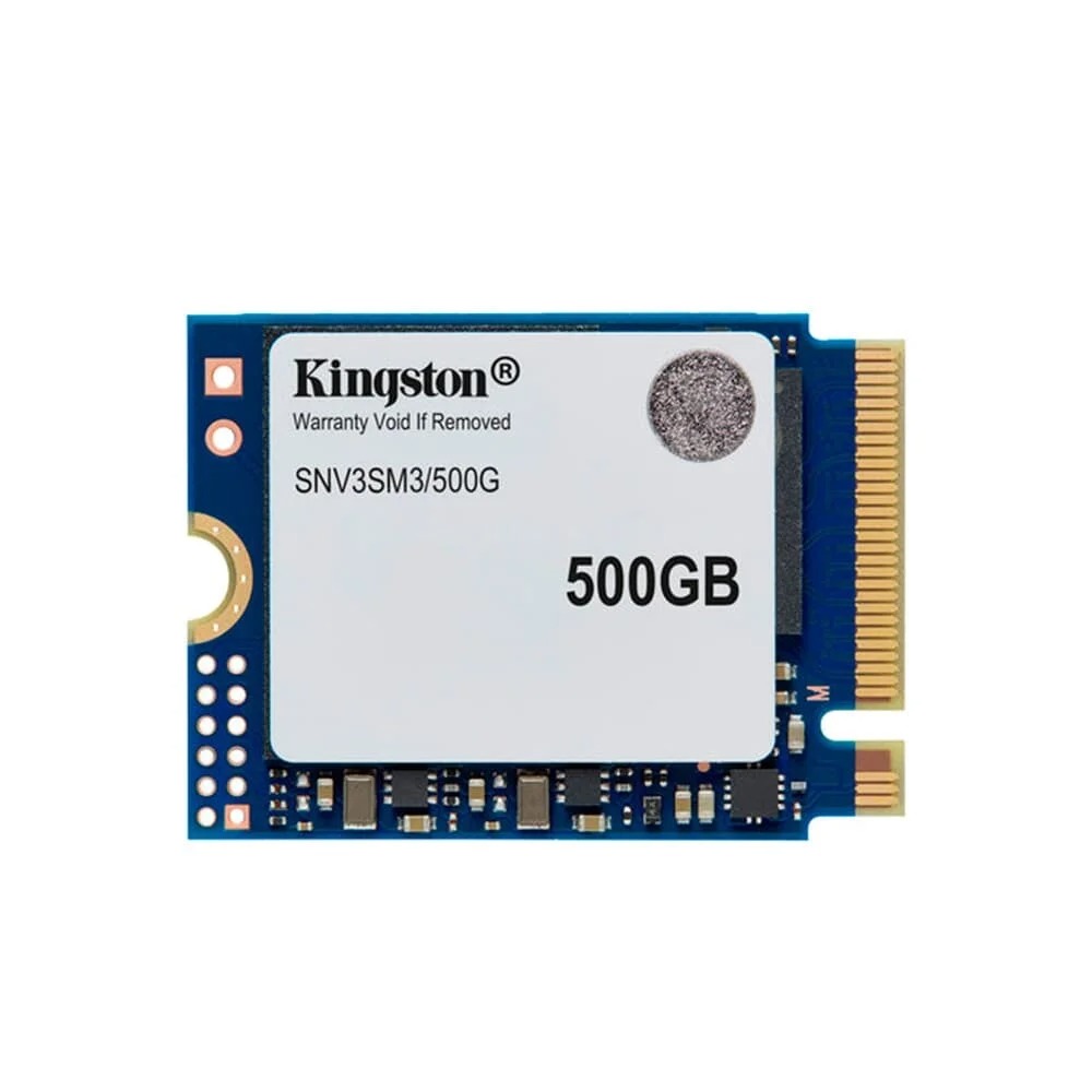 SSD M.2 NVMe 500GB Kingston NV3 PCIe 4.0 2230 Leitura 6000MB/s Gravação 5000MB/s