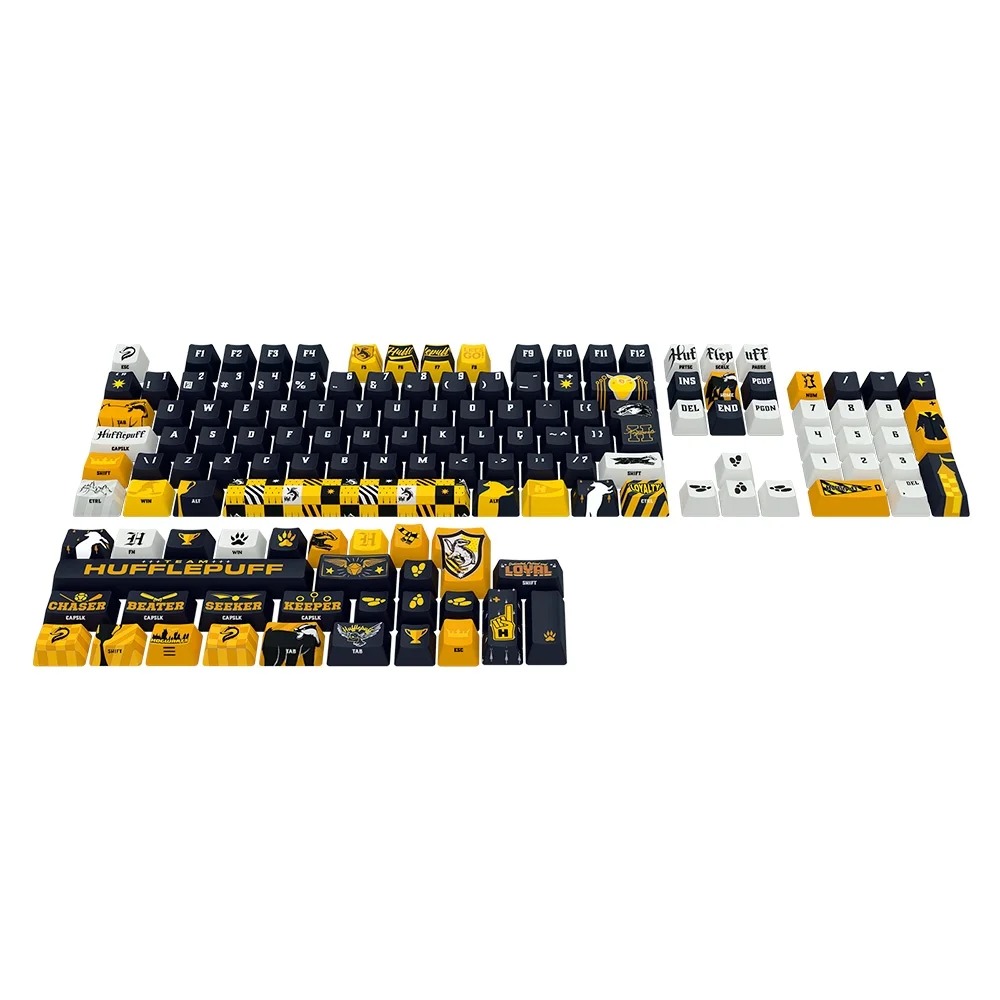 Keycap Gamer Harry Potter Hufflepuff HP-943