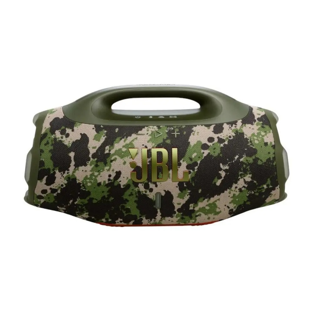 Caixa de Som JBL Boombox 4 Portátil Bluetooth, AI Sound Boost, até 34H Squad - JBLBOOMBOX4SQUADBR