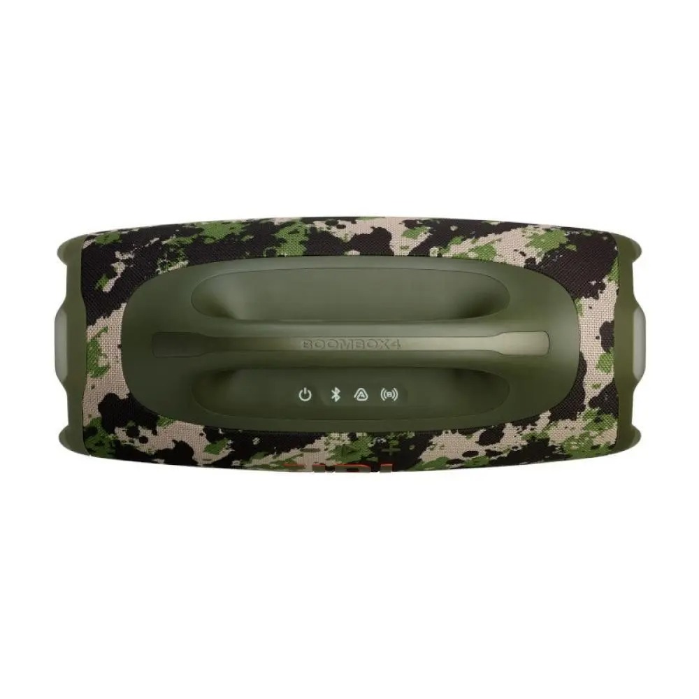 Caixa de Som JBL Boombox 4 Portátil Bluetooth, AI Sound Boost, até 34H Squad - JBLBOOMBOX4SQUADBR