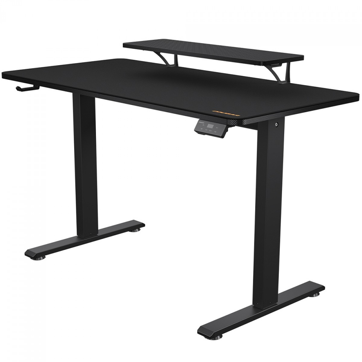 Mesa Gamer Elétrica Cougar e-Star 1,20m, Ajuste de Altura, Suporte para Headset - Preta