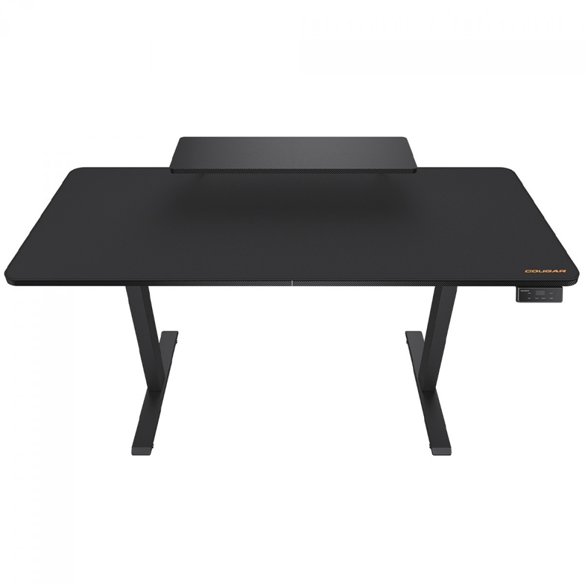Mesa Gamer Elétrica Cougar e-Star 1,40m, Ajuste de Altura, Suporte para Headset - Preta