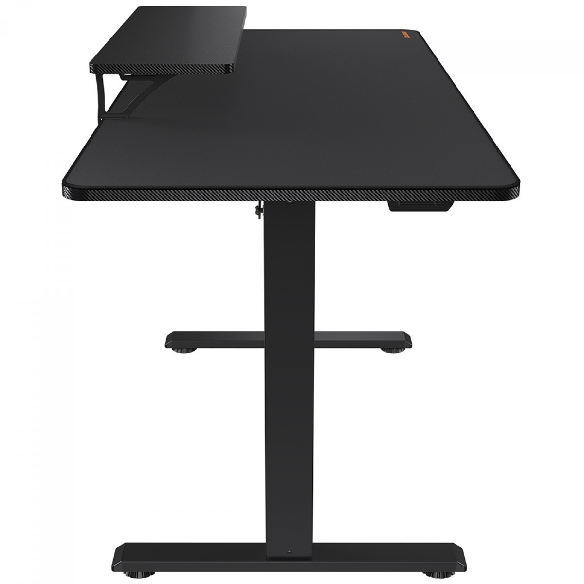 Mesa Gamer Elétrica Cougar e-Star 1,40m, Ajuste de Altura, Suporte para Headset - Preta