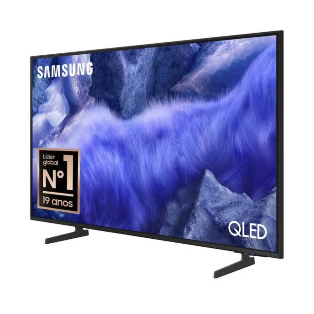 Smart TV 55" 4K Qled Samsung Vision AI Qefi 2025, Processador IA, Samsung TV Plus