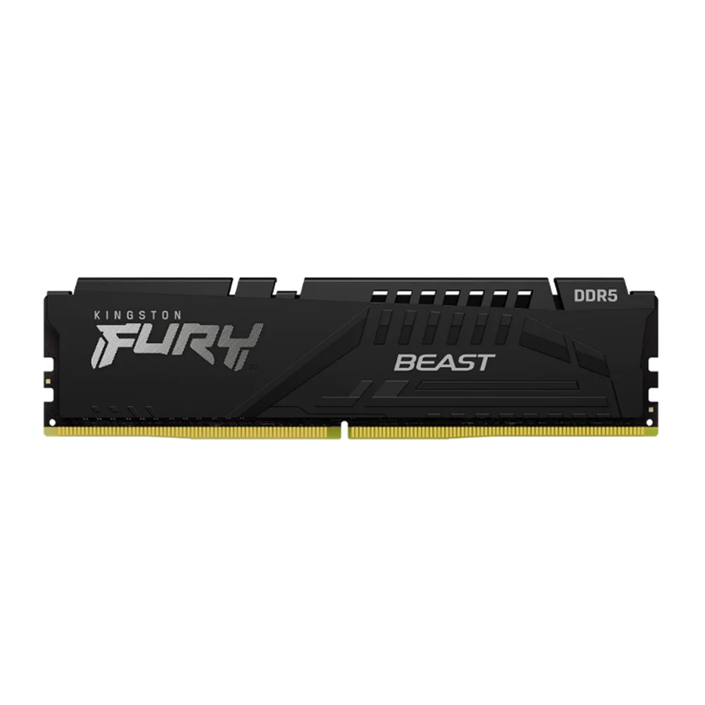 Memória 16GB DDR5 5600MHz CL40 Kingston Fury Beast para Desktop- Preto
