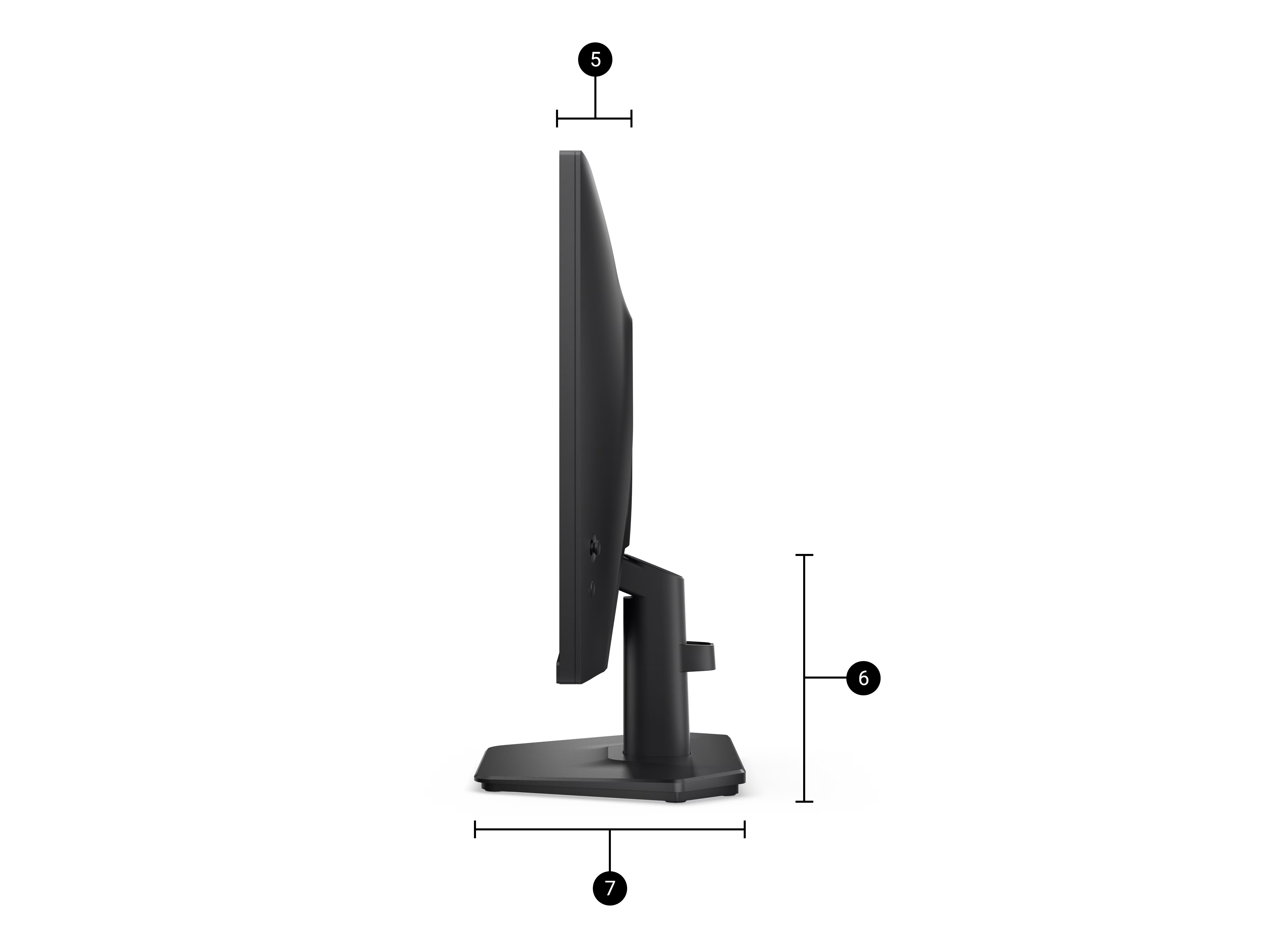 Monitor Dell 24", 240 Hz 0,5ms, IPS Full HD, HDR10, 99% SRGB, Ajuste Inclinação, Preto - SE2426HG