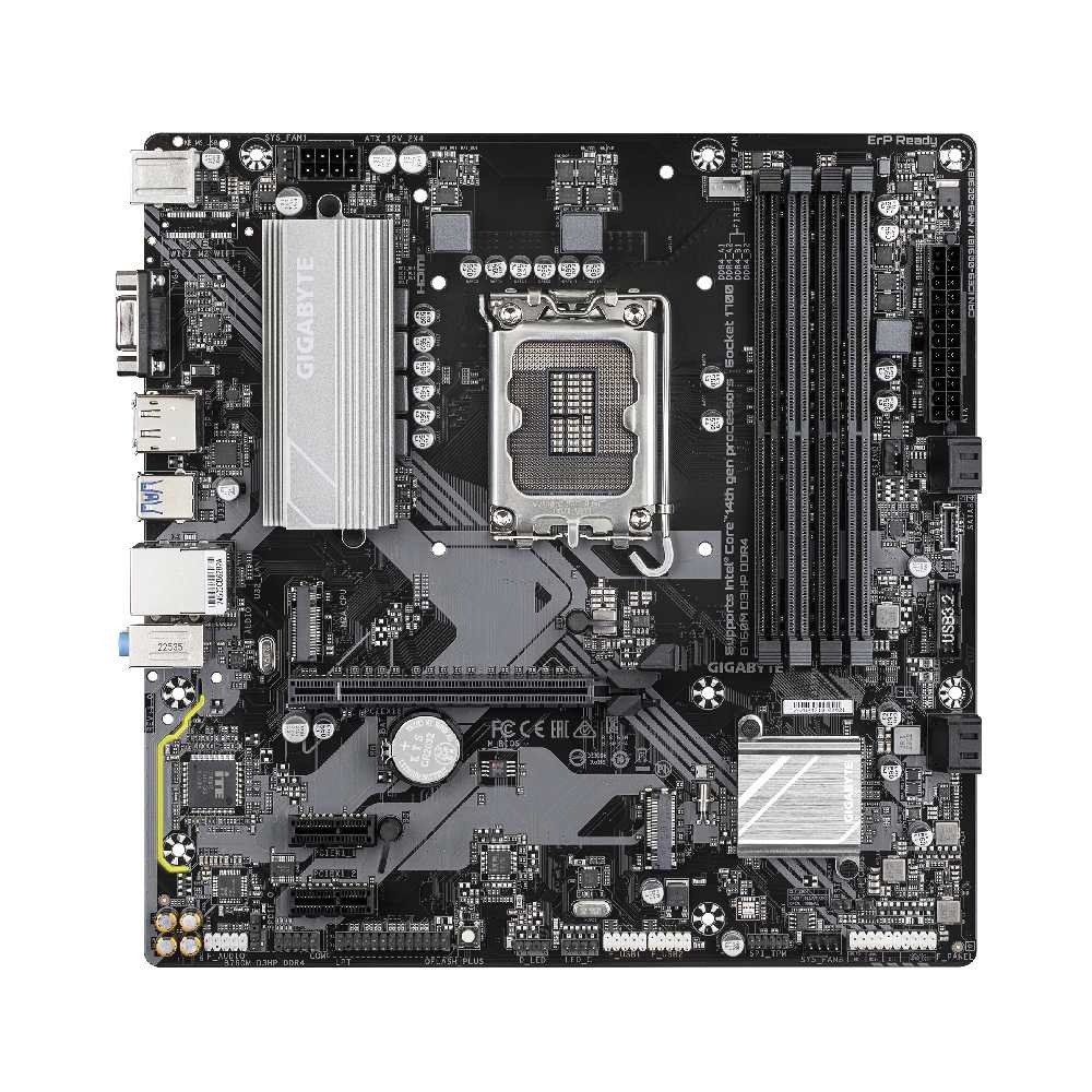 Placa Mãe LGA 1700 Gigabyte B760M D3HP, DDR4, MATX, M.2, HDMI/DP/VGA