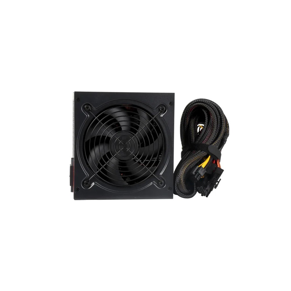 Fonte Gamer ATX 400W Fortrek Black Hawk 80 Plus White PFC Ativo, Preto