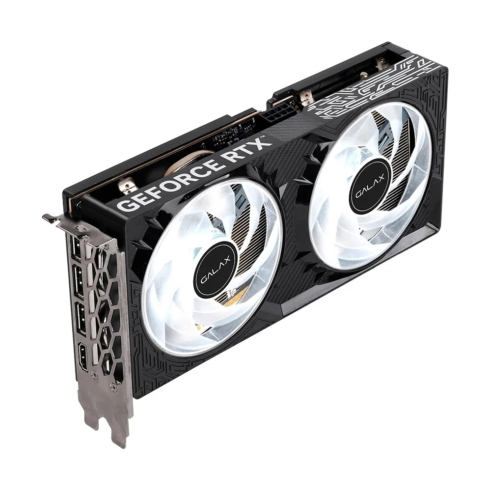 Placa de Vídeo Galax Nvidia GeForce RTX 5060 1-CLICK OC Teclab Lite 8GB GDDR7 128-BITS Ray Tracing