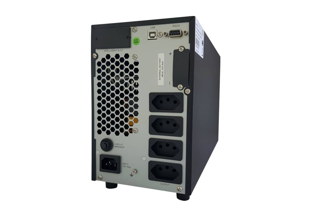 Nobreak 2000VA Senoidal Online Dupla Conversão Senno Vt Mono 220V, LCD, USB, RS232 - TS Shara
