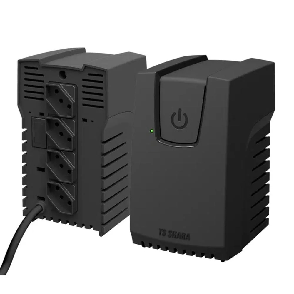 Estabilizador TS Shara Powerest 300, 300VA, 4 Tomadas, 115V, Preto - 9100