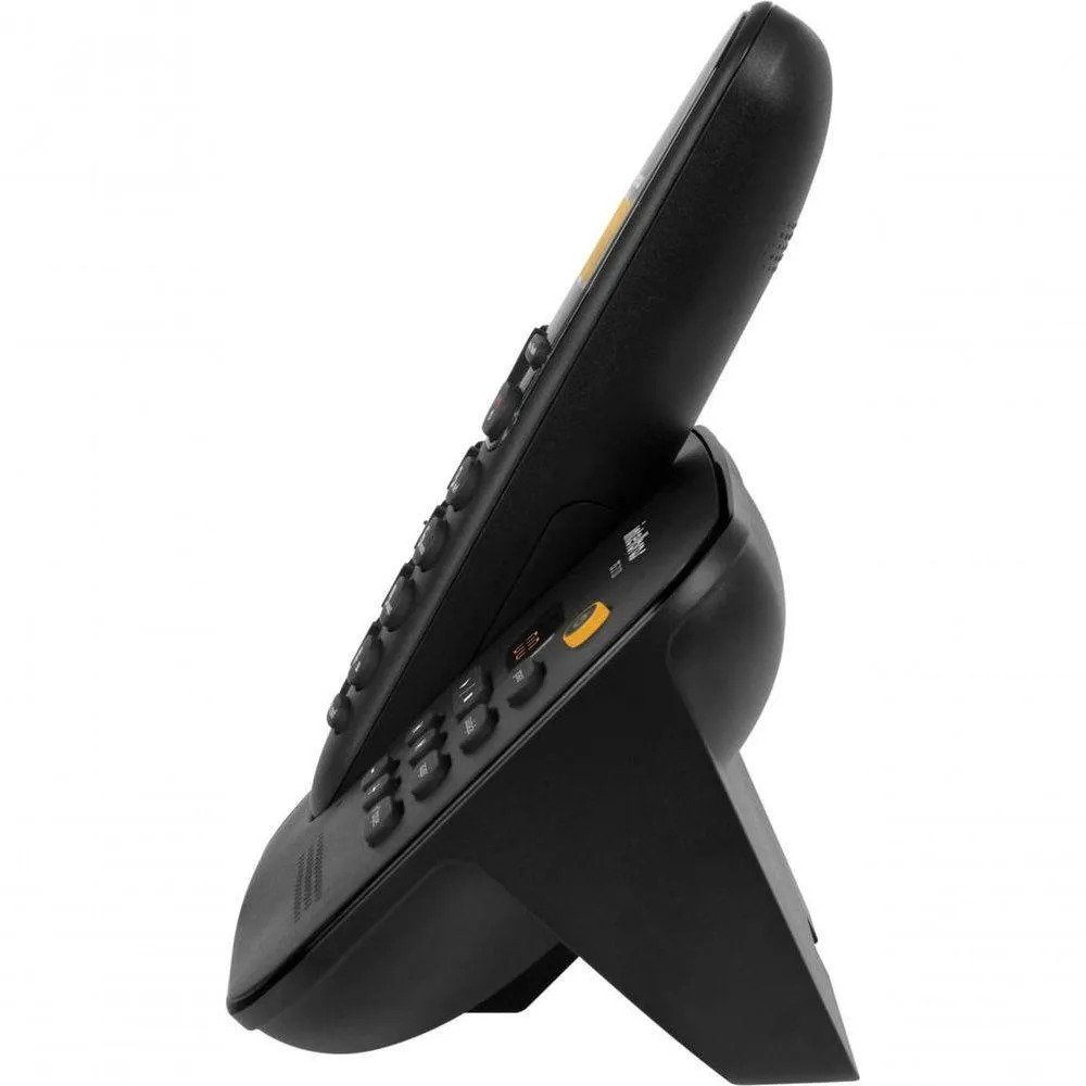 Telefone sem Fio Intelbras TS 3130 com Secretária Eletrônica - Preto