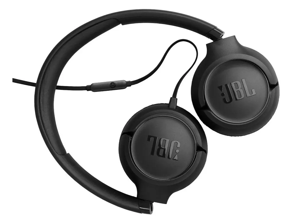 Fone de Ouvido JBL Tune 530 Preto, On Ear, com Fio, com Microfone, JBLT530BLK