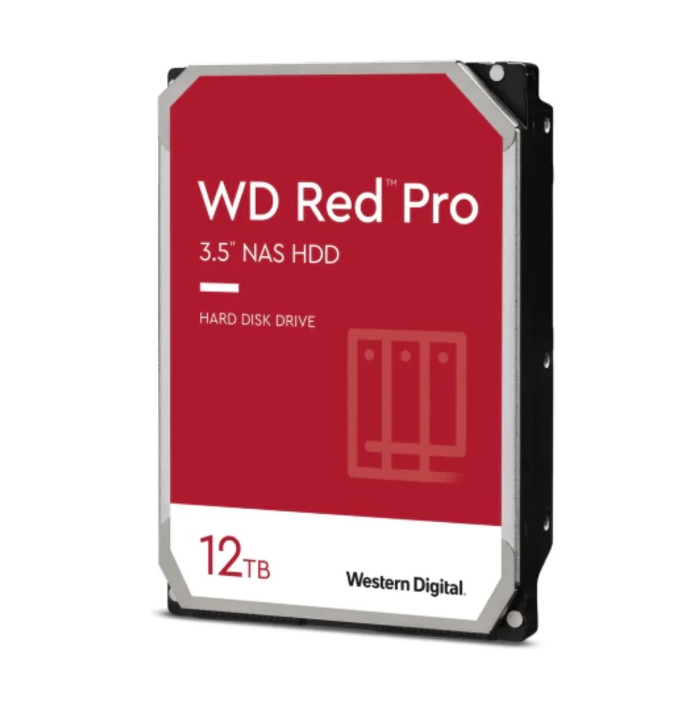 HARD DISK SATA III 12TB 7200RPM 512MB CAHCE 3,5" WD RED PRO NAS