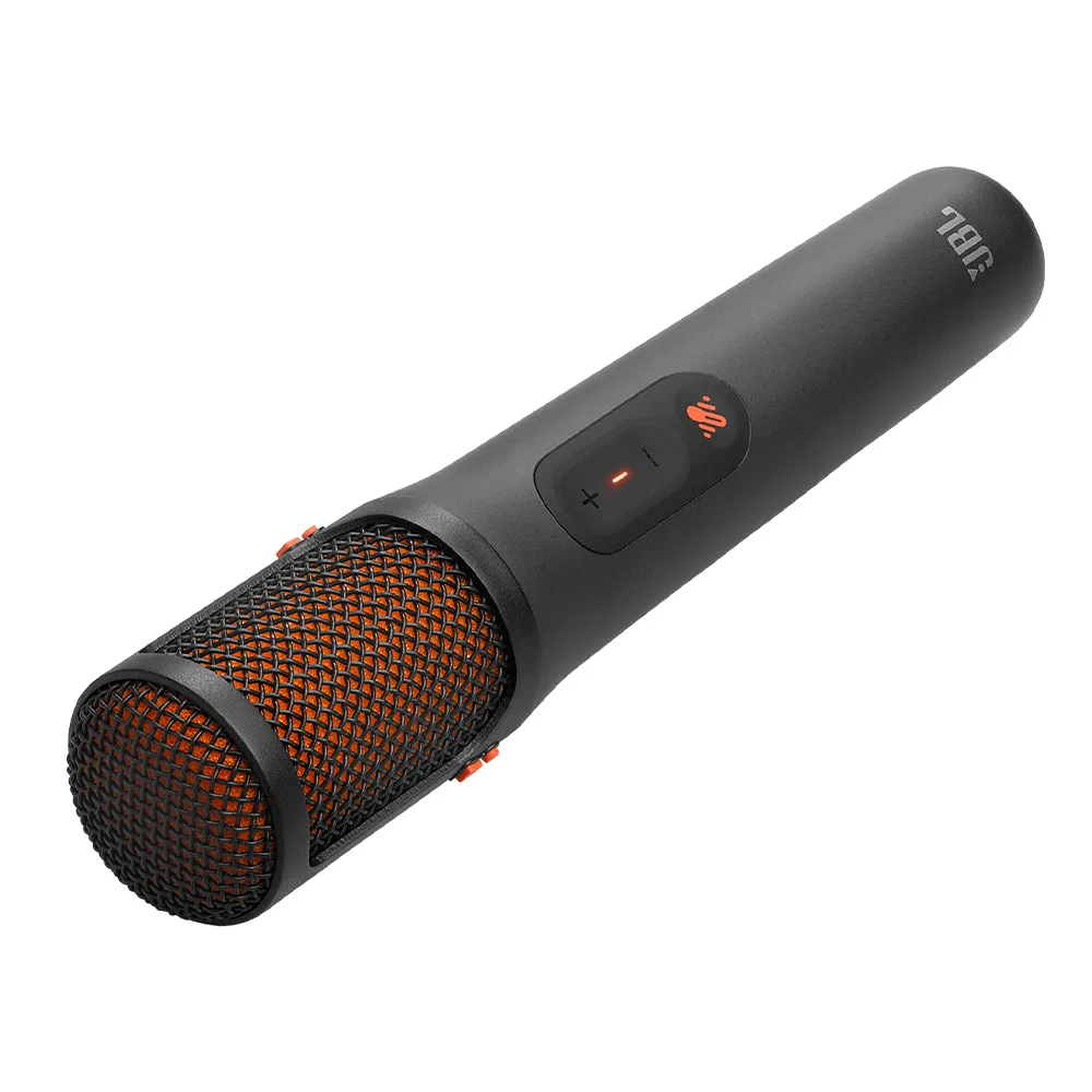 Microfone sem fio JBL EasySing Mics c/ remoção de vocal por IA, dongle USB-C - JBLEASYSINGMICSBR