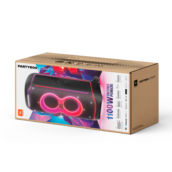 Caixa de Som JBL Partybox Ultimate, 1100W, Wi-Fi, Bluetooth 5.3,SHOW de LUZES,IPX4, Jblpartyboxultbr