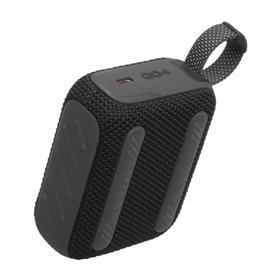 Caixa de Som JBL Go 4 Bluetooth Á Prova D'agua, IP67, 4.2W Preto - JBLGO4BLK