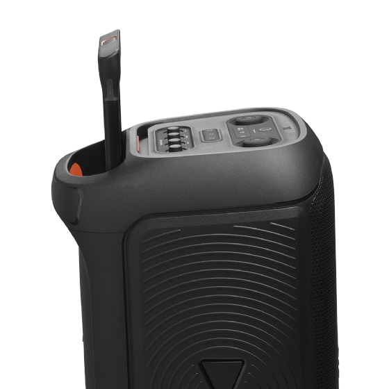 Caixa de Som JBL Partybox Stage 320 Portátil, Bluetooth, Efeito de Luzes, IPX4, 240W, JBLPBSTAGE320
